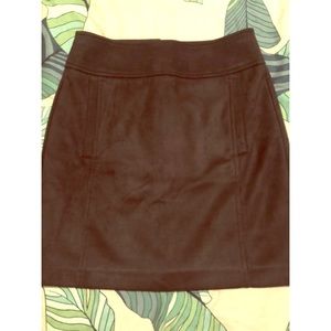 Loft Suede Skirt (0P)